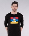 Shop Donald Block Full Sleeve T-Shirt (DL)-Front