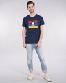 Shop Donald Block Half Sleeve T-Shirt (DL)-Design