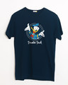 Shop Donald Circle Half Sleeve T-Shirt (DL)-Front