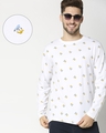 Shop Donald Duck AOP Full Sleeves T-Shirt-Front