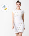 Shop Donald Duck (DL) AOP Dress-Front