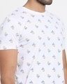 Shop Donald Duck (DL) Half Sleeves AOP T-Shirt