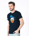 Shop Donald Face Half Sleeve T-Shirt (DL)-Design
