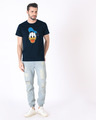 Shop Donald Face Half Sleeve T-Shirt (DL)