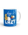 Shop Donald Keeping It Lazy Ceramic Mug,  (320ml,  blue , Single Piece)-Front