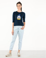 Shop Donald Round Neck 3-4th Sleeve T-Shirt (DL)-Design