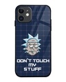 Shop Dont Touch My Stuff Premium Glass Cover for Apple iPhone 11-Front