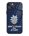 Shop Dont Touch My Stuff Premium Glass Cover for Apple iPhone 13-Front