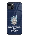 Shop Dont Touch My Stuff Premium Glass Cover for Apple iPhone 14-Front