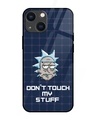 Shop Dont Touch My Stuff Premium Glass Cover for Apple iPhone 14 Plus-Front