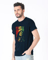 Shop Dont Worry Be Happy Half Sleeve T-Shirt-Design