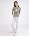 Shop Donut Disturb Panda Half Sleeve T-Shirt-Design