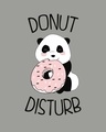 Shop Donut Disturb Panda Scoop Neck Full Sleeve T-Shirt-Full