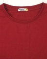 Shop Women's Red Donut Touch Typography Boyfriend T-shirt