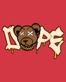 Shop Women's Red Dope Bear Graphic Printed Boyfriend T-shirt-Full