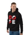 Shop Men's Black Dope Print Regular Fit Hoodie-Full