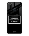 Shop Dope In Life Typography Premium Glass Cover For Samsung Galaxy M30s(Impact Resistant, Matte Finish)-Front