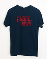 Shop Down Half Sleeve T-Shirt-Front