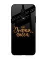 Shop Drama Queen Premium Glass Case for OnePlus 6T(Shock Proof, Scratch Resistant)-Front