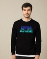 Shop Dream & Achieve Gradient Fleece Light Sweatshirt-Front