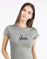 Shop Dream Believe Shine Half Sleeve T-shirt-Front