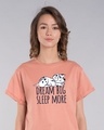 Shop Dream Big Dalmatian Boyfriend T-Shirt (DL)-Front