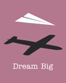 Shop Dream Big Plane Full Sleeve T-Shirt-Full
