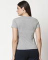 Shop Dream Catcher Womens Printed Grey Lounge T-Shirt-Full