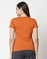 Shop Women's Orange Dream Catcher Graphic Printed T-shirt-Design