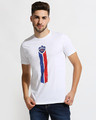 Shop Official DC: Casual White T-Shirt with Logo-Front