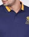 Shop Official RR: Men's Fan Polo T-Shirt (Blue)-Full