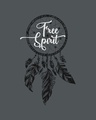 Shop Dreamcatcher Free Spirit  Boyfriend T-Shirt Nimbus Grey-Full