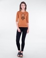 Shop Dreamcatcher Free Spirit Round Neck 3/4th Sleeve T-Shirt-Design