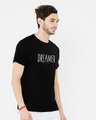Shop Dreamer Typo Half Sleeve T-Shirt-Design