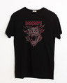 Shop Drogon Dracarys Half Sleeve T-Shirt (GTL)-Front