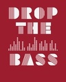 Shop Drop The Bass Boyfriend T-Shirt-Full