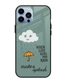 Shop Drop The Blues Premium Glass Cover for Apple iPhone 13 Pro Max-Front
