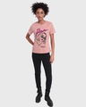 Shop Women's Pink Dua Lipa IDGAF Graphic Printed T-shirt-Design