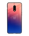 Shop Dual Magical Tone Premium Glass Case for OnePlus 7 (Shock Proof, Scratch Resistant)-Front