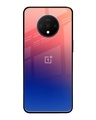 Shop Dual Magical Tone Premium Glass Case for OnePlus 7T (Shock Proof, Scratch Resistant)-Front