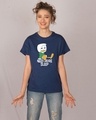 Shop Duck Tales Need Sleep Boyfriend T-Shirt (DL)-Design