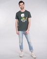 Shop Duck Tales Need Sleep Half Sleeve T-Shirt (DL)-Full