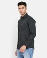 Shop Men's Grey Solid Slim Fit Shirt-Design