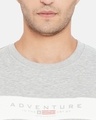 Shop Men's Grey Colorblock Regular Fit Sweatshirt