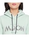 Shop Women's Full Sleeve Hood Smart Fit Sweatshirt