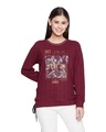 Shop Women's Full Sleeve R/Neck Smart Fit Sweatshirt-Front