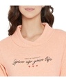 Shop Women's Full Sleeve T Neck Smart Fit Sweatshirt