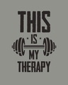 Shop Dumbbell Therapy Half Sleeve T-Shirt-Full