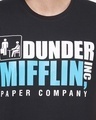 Shop Dunder Mifflin Paper Company Cotton Half Sleeves T-Shirt