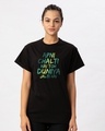 Shop Duniya Jalti Hai Boyfriend T-Shirt-Front